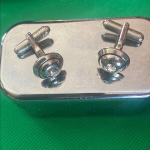 Fratello Elegant Silver Cufflinks